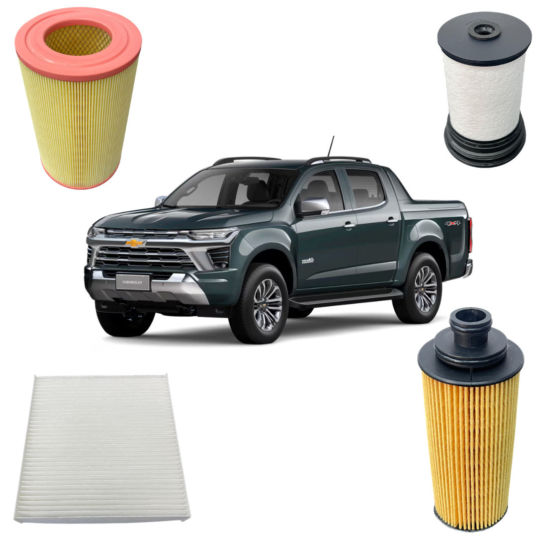 39 Kit 5 Filtros Motorline Chevrolet S-10 2.8 2012 A 2025 - Image 1