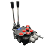 Comando Hidráulico Manual De 2 Palancas De 80ltrs