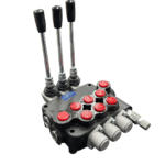 Comando Hidráulico Manual De 3 Palancas De 80ltrs