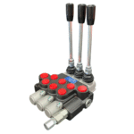 Comando Hidráulico Manual De 3 Palancas De 40ltrs