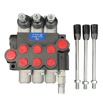 Comando Hidráulico Manual De 3 Palancas De 40ltrs - Image 2