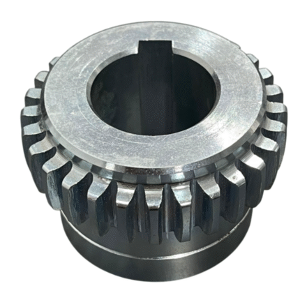 Maza Acople Ada 5/7 Diámetro 28mm Chaveta 8mm 29 Dientes