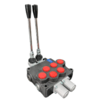 Comando Hidráulico Manual De 2 Palancas De 120ltrs