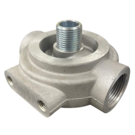 Base Porta Filtro Simple 1 Pulgada Caudal 100 Litros/minutos