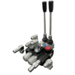 Comando Hidráulico 2 Palancas 80l + Adaptadores 3/4 - Image 2