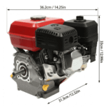 Motor Nafta 7hp 208cc 4t Ohv Eje 19mm Para Generador - Image 2